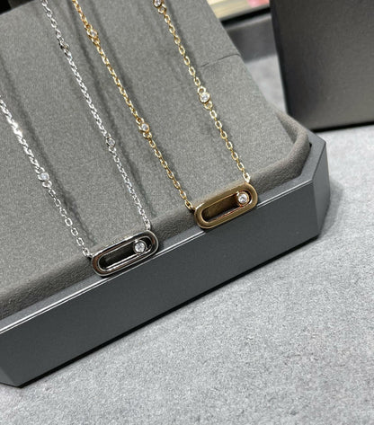 [Panda Jewelry]MOVE UNO DIAMOND NECKLACE