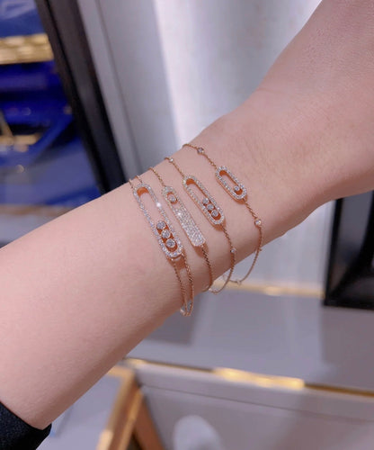 [Panda Jewelry]MOVE CLASSIQUE DIAMOND PAVED BRACELET