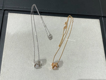 [Panda Jewelry]LIENS EVIDENCE DIAMOND PAVED NECKLACE
