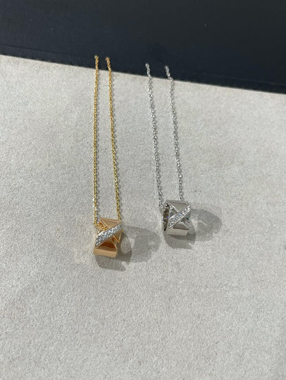[Panda Jewelry]LIENS EVIDENCE DIAMOND NECKLACE