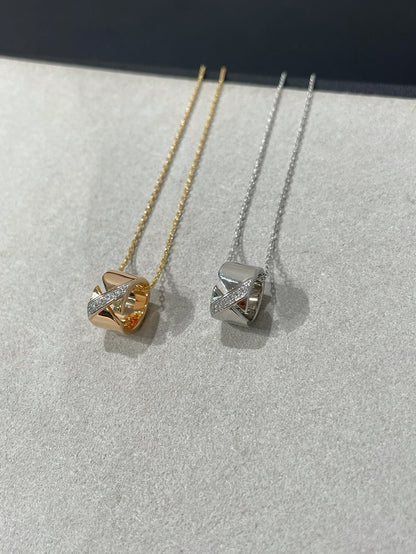 [Panda Jewelry]LIENS EVIDENCE DIAMOND NECKLACE