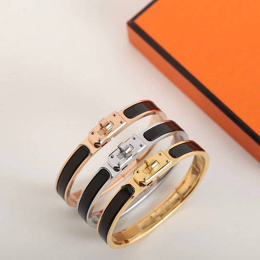 [Panda Jewelry]HM KELLY BLACK BRACELET