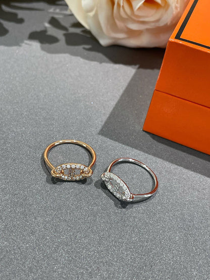 [Panda Jewelry]RONDE SMALL DIAMOND RING