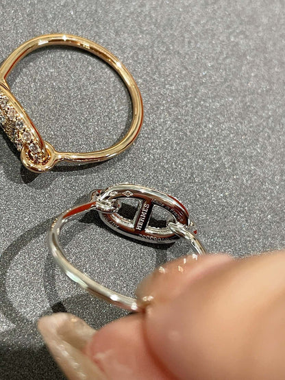 [Panda Jewelry]RONDE SMALL DIAMOND RING