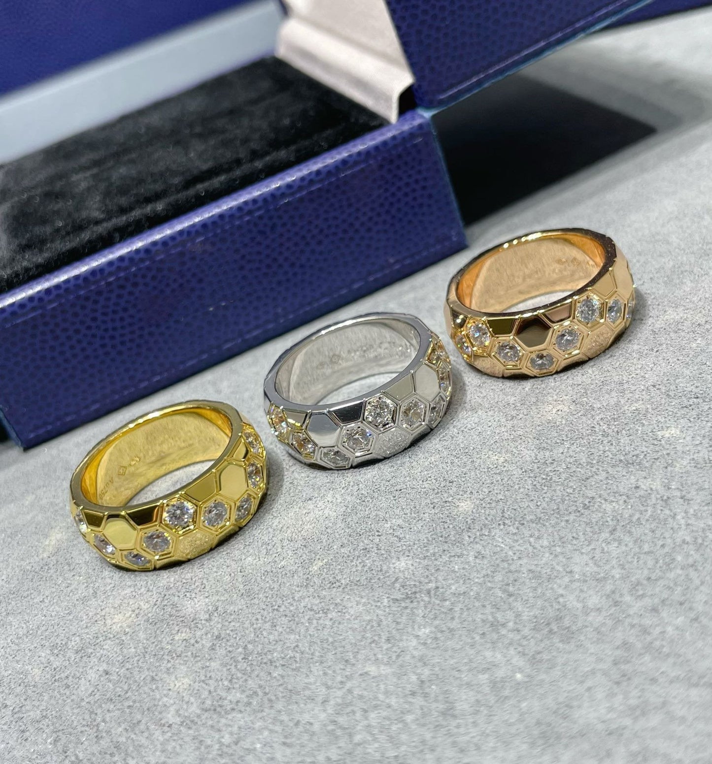 [Panda Jewelry]BEE LOVE DIAMOND LARGE RING