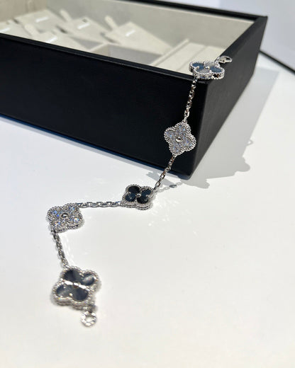 [Panda Jewelry] CLOVER 5 MOTIF LASER BRACELET COLLECTION