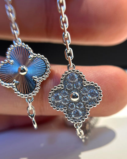 [Panda Jewelry] CLOVER 5 MOTIF LASER BRACELET COLLECTION