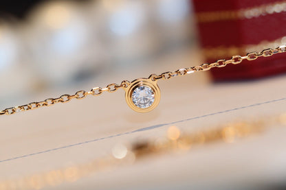 [Panda Jewelry]DAMOUR DIAMOND NECKLACE
