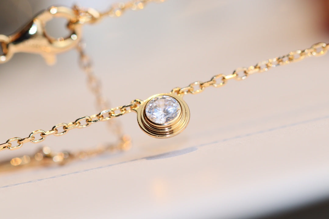 [Panda Jewelry]DAMOUR DIAMOND NECKLACE