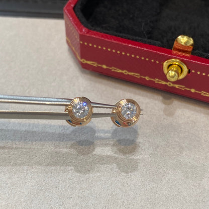 [Panda Jewelry]DAMOUR DIAMOND EARRINGS