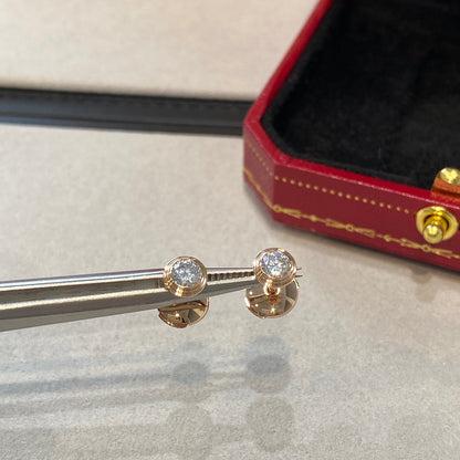 [Panda Jewelry]DAMOUR DIAMOND EARRINGS