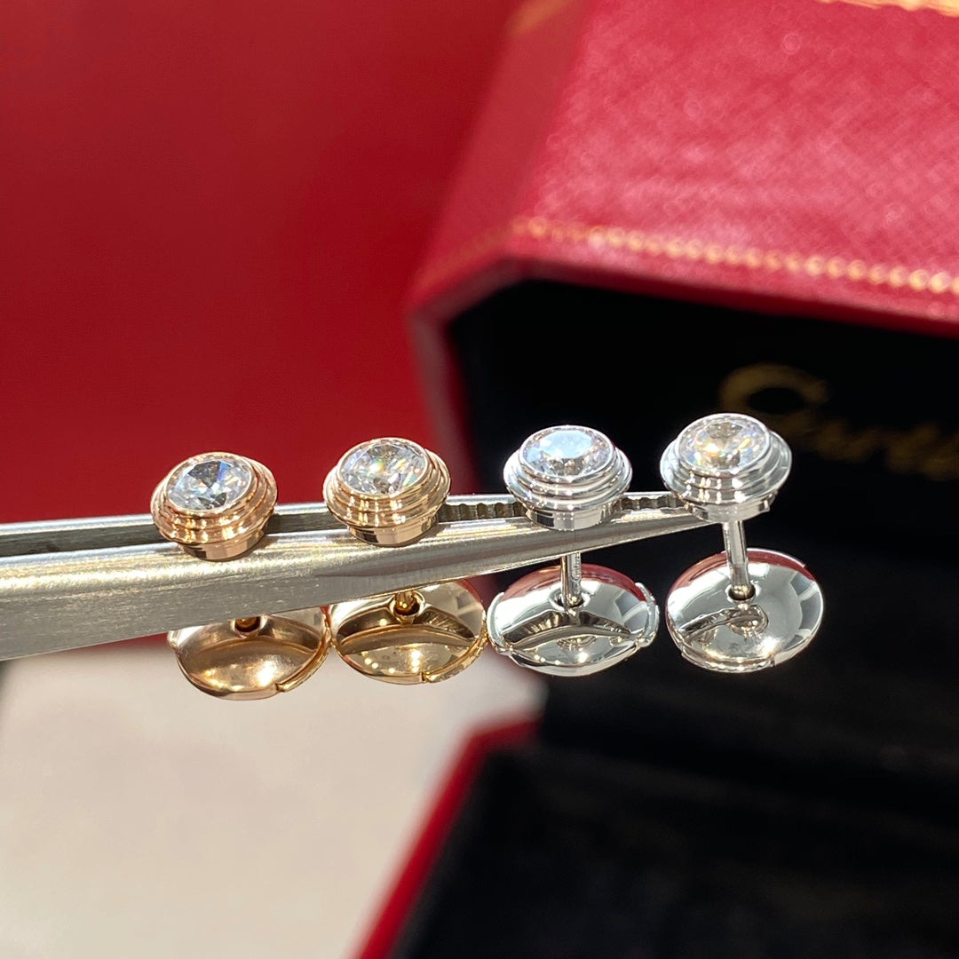 [Panda Jewelry]DAMOUR DIAMOND EARRINGS