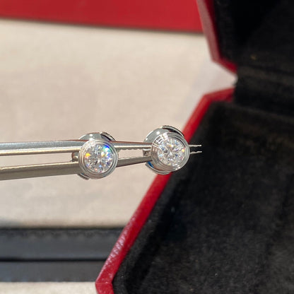 [Panda Jewelry]DAMOUR DIAMOND EARRINGS