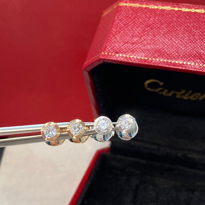 [Panda Jewelry]DAMOUR DIAMOND EARRINGS