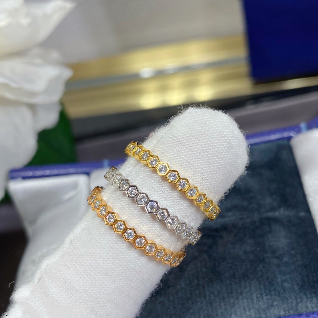 [Panda Jewelry]BEE LOVE DIAMOND PAVED SMALL RING
