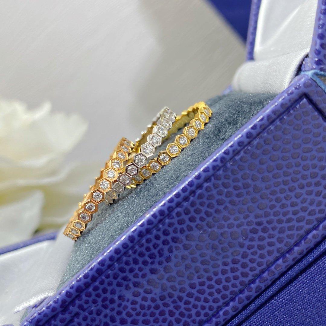 [Panda Jewelry]BEE LOVE DIAMOND PAVED SMALL RING