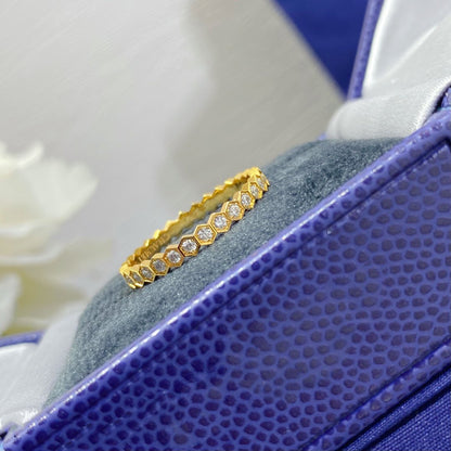 [Panda Jewelry]BEE LOVE DIAMOND PAVED SMALL RING