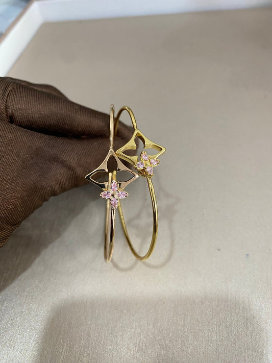 [Panda Jewelry]Pink Diamond Bracelet