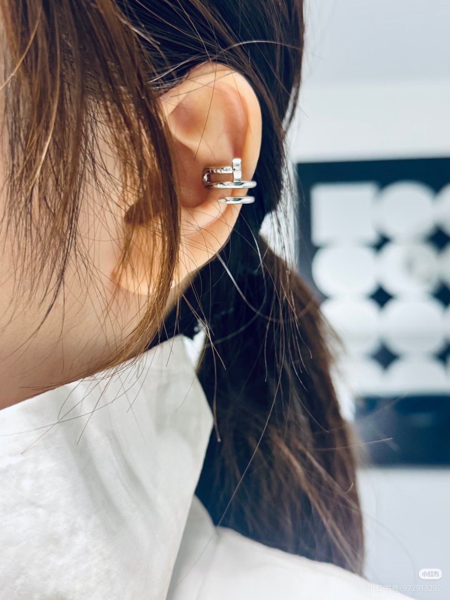 [Panda Jewelry]Single-ear clip