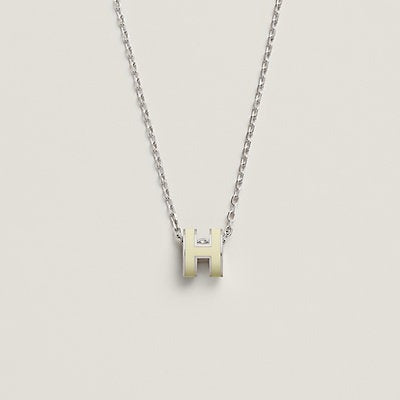 [Panda Jewelry]HM CLIC YELLOW ENAMEL GOLD NECKLACE