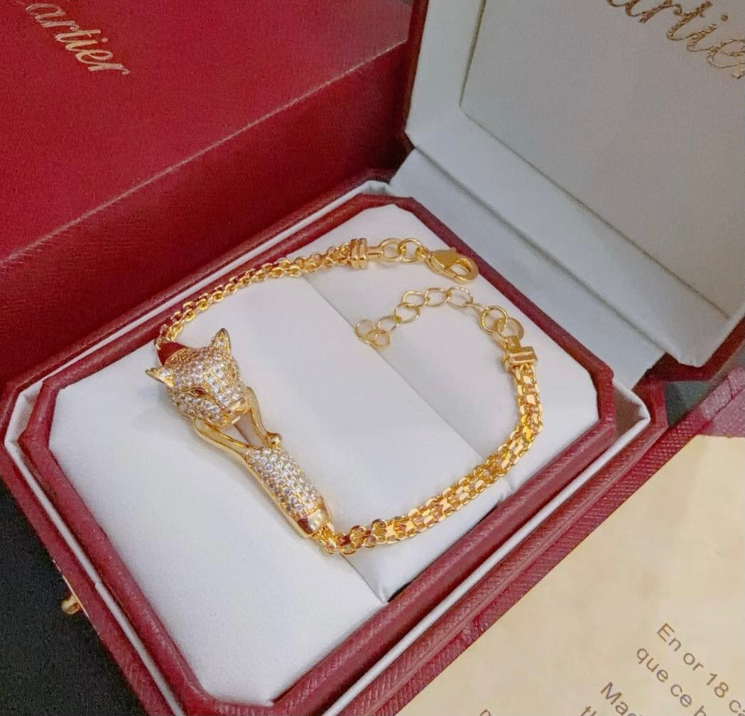 [Panda Jewelry Jewelry] PANTHERE  BRACELET DIAMONDS