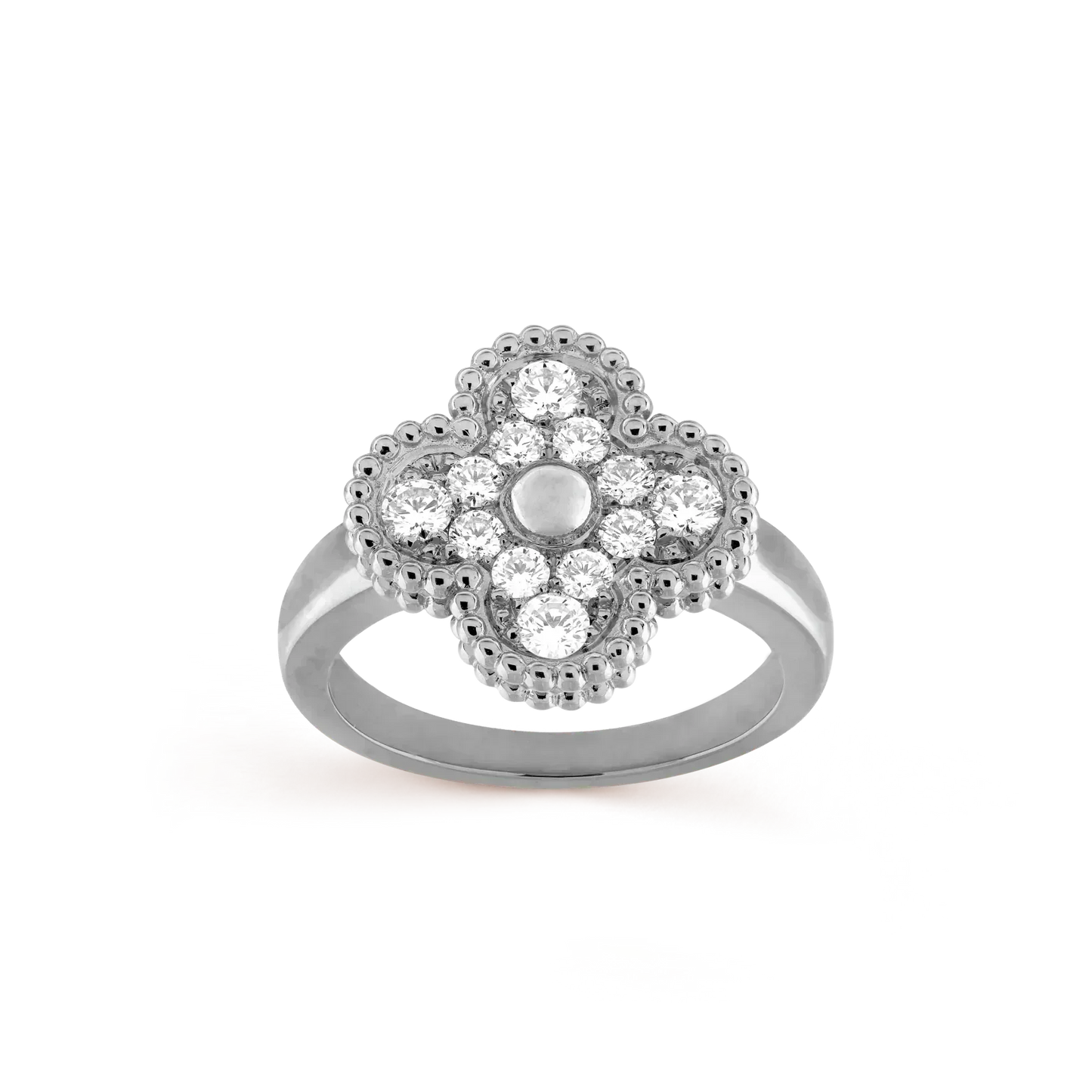 [Panda Jewelry]CLOVER DIAMOND RING