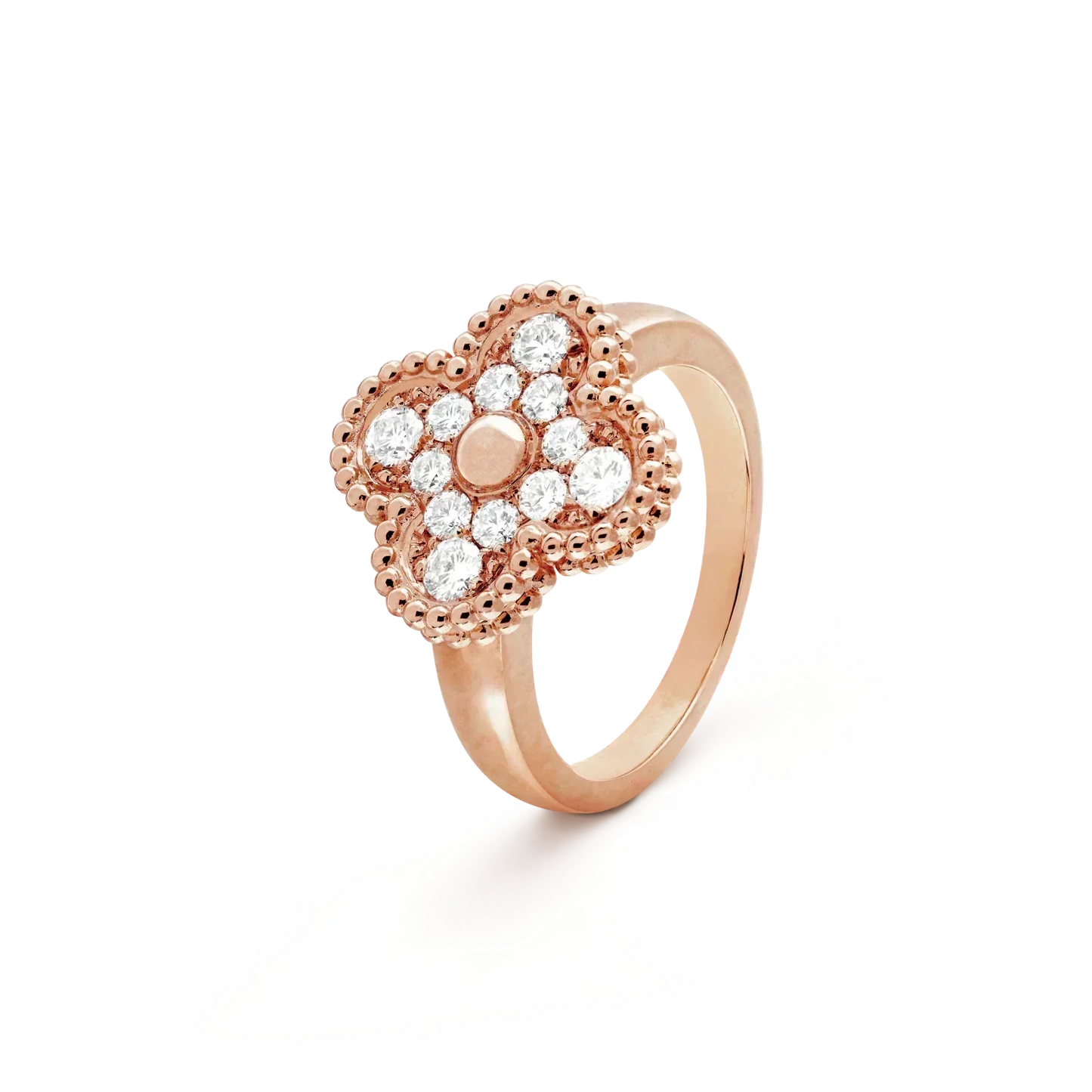 [Panda Jewelry]CLOVER DIAMOND RING