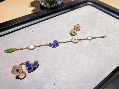 [Panda Jewelry]2026 NEW SPRING LUCKY 5 MOTIF BRACELET