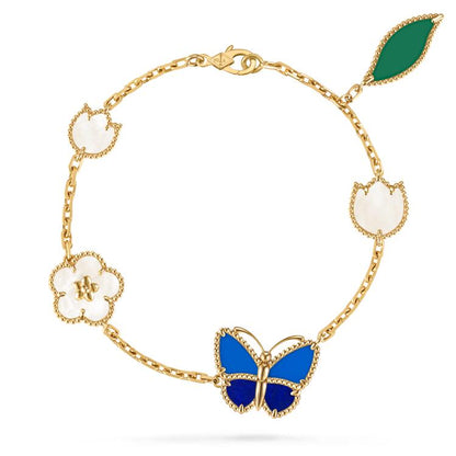 [Panda Jewelry]2026 NEW SPRING LUCKY 5 MOTIF BRACELET
