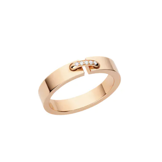[Panda Jewelry]ALLIANCE LIENS VIDENCE DIAMOND 4MM RING
