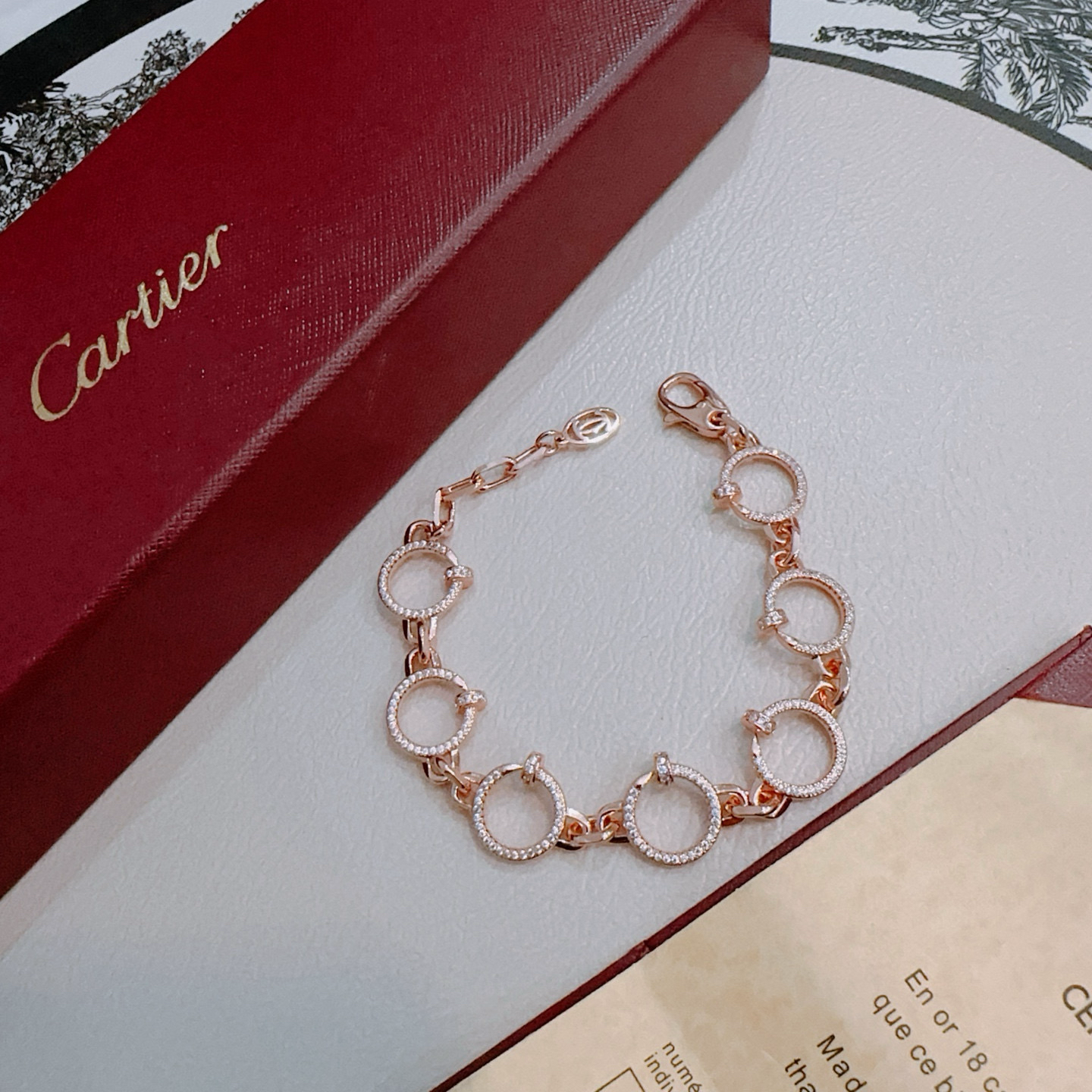 [Panda Jewelry Jewelry] LOVE&JUSTE BRACELET DIAMONDS