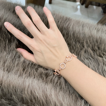 [Panda Jewelry Jewelry] LOVE&JUSTE BRACELET DIAMONDS
