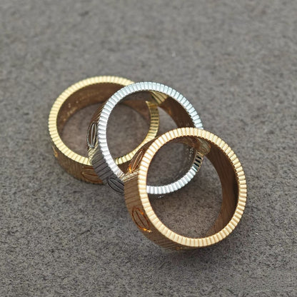 [Panda Jewelry]LOVE 6.5MM RING