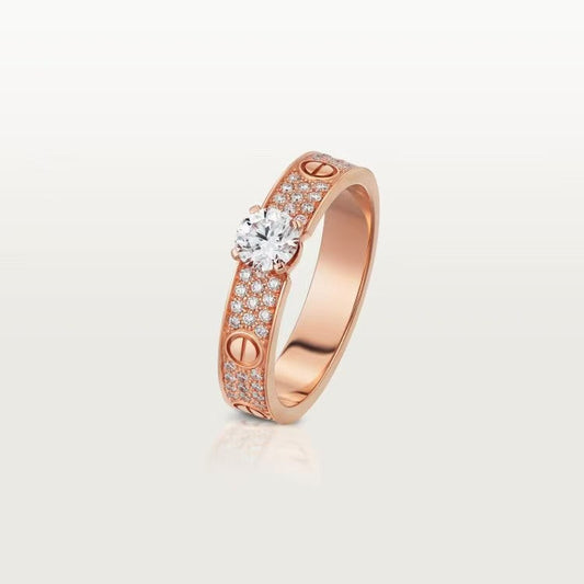 [Panda Jewelry]Starry Sky Diamond Ring