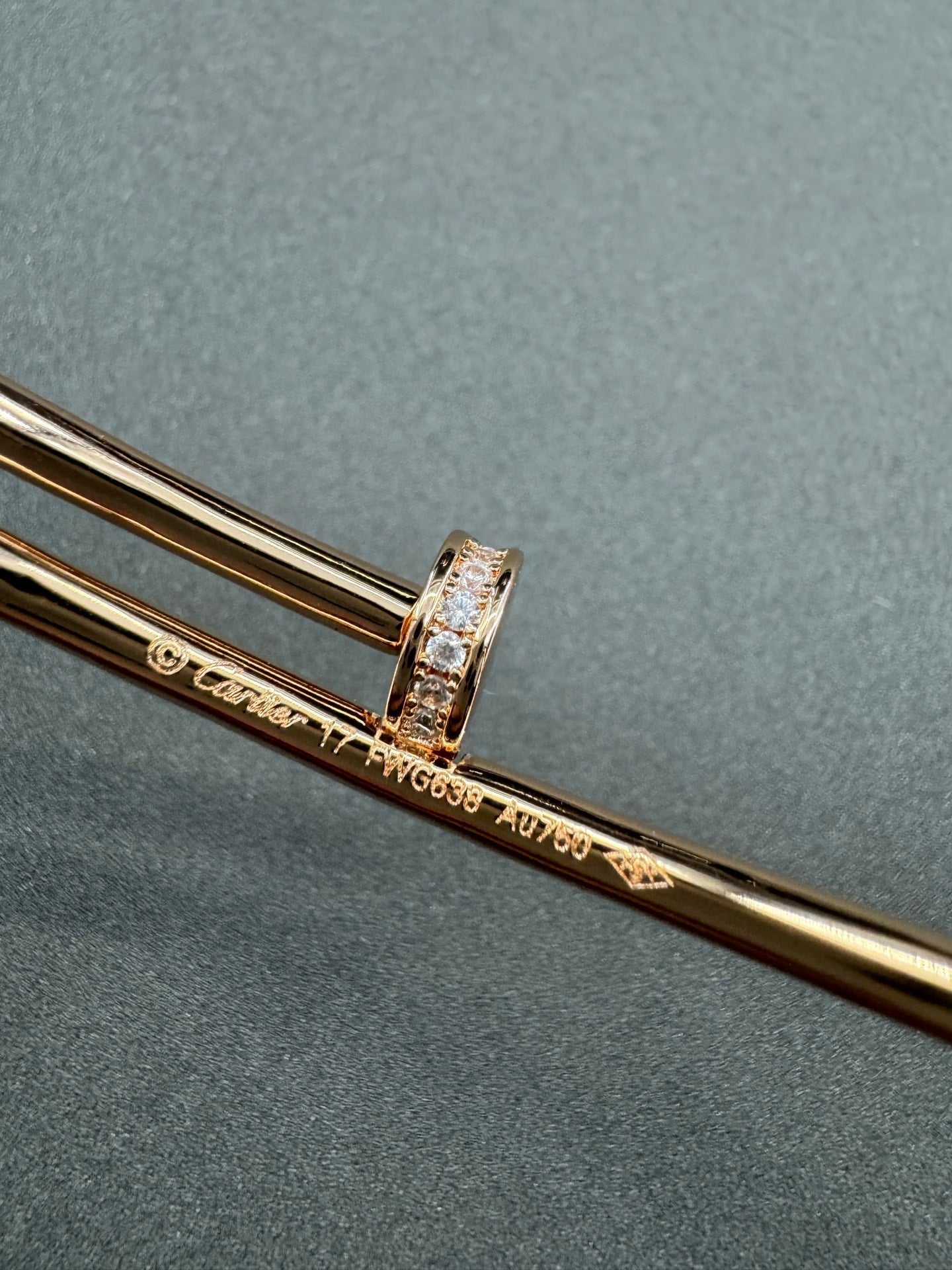 [Panda Jewelry]JUSTE BRACELET 2.5MM  DIAMONDS2