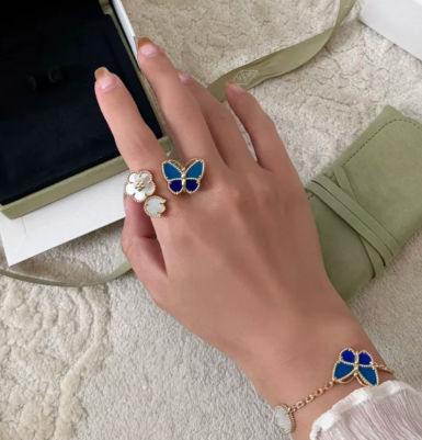 [Panda Jewelry]2026 NEW TWIN BUTTERFLY LUCKY RING