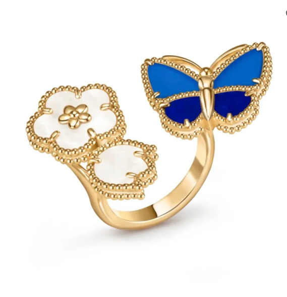 [Panda Jewelry]2026 NEW TWIN BUTTERFLY LUCKY RING