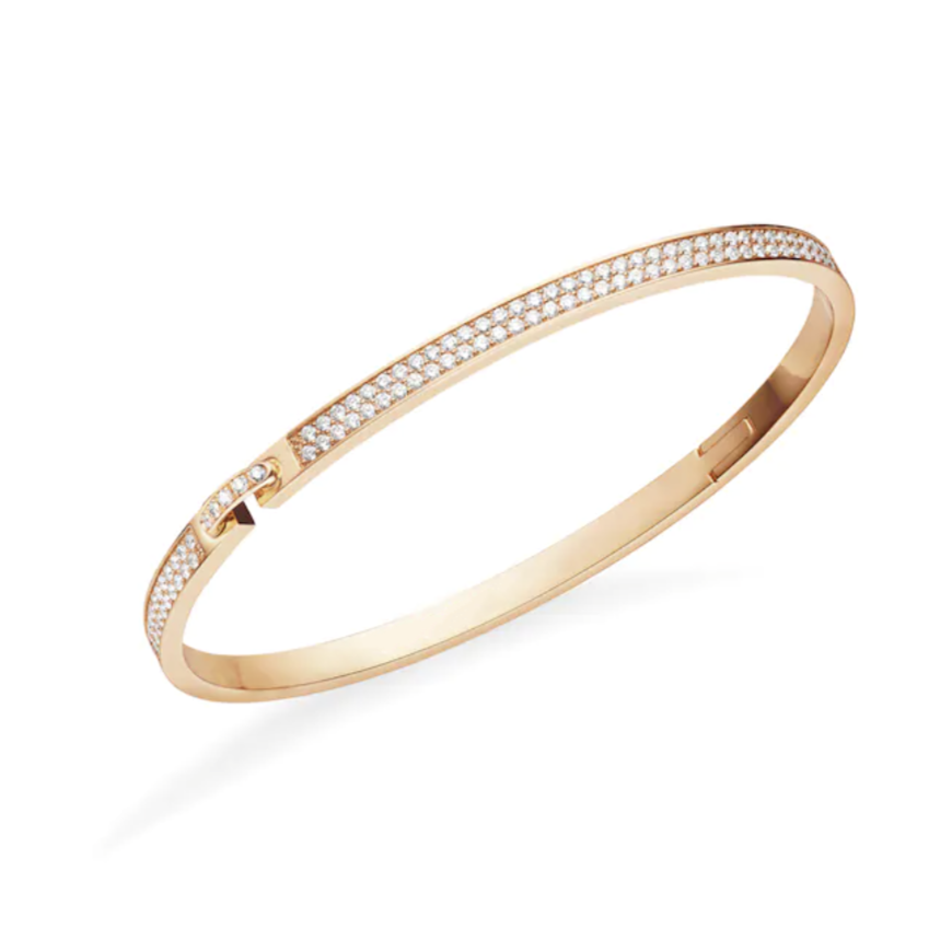 [Panda Jewelry]LIENS VIDENCE DIAMOND PAVED BRACELET