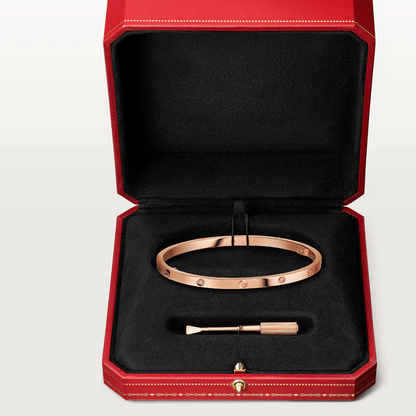 [Panda Jewelry]LOVE BRACELET 3.65MM 6 DIAMONDS