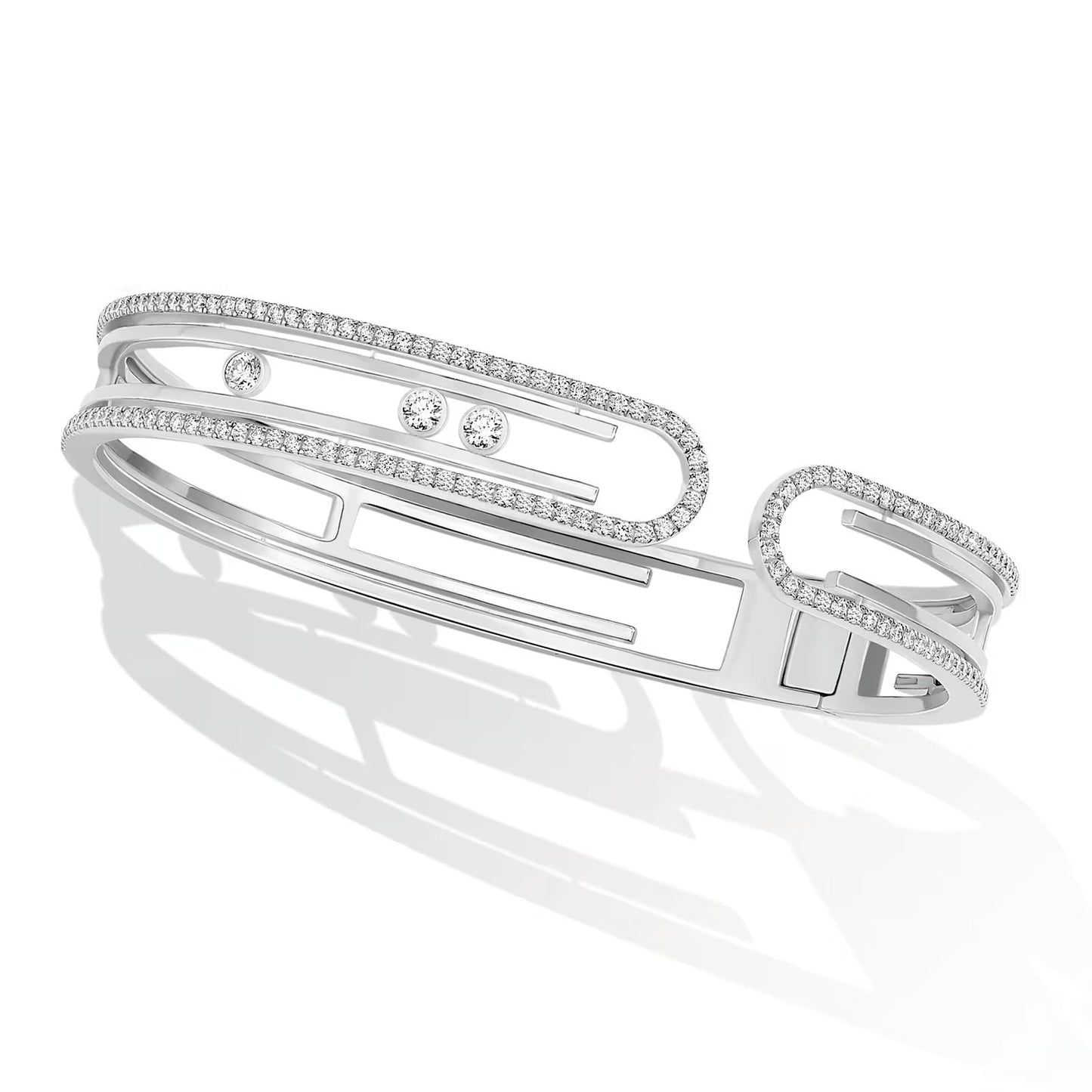 [Panda Jewelry]MOVE 10TH PAVED DIAMOND BRACELET