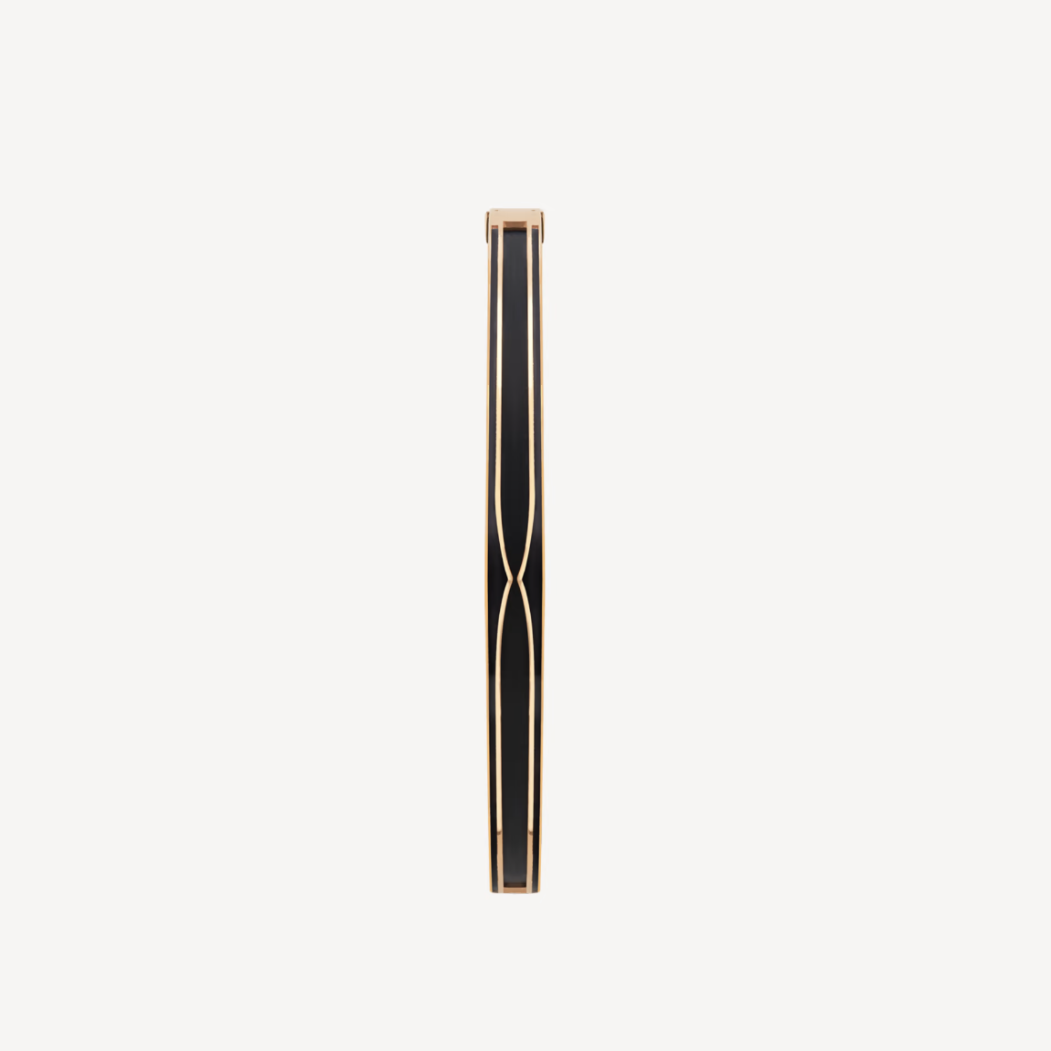 [Panda Jewelry]ZERO 1 PINK GOLD WITH MATTE BLACK CERAMIC BRACELET