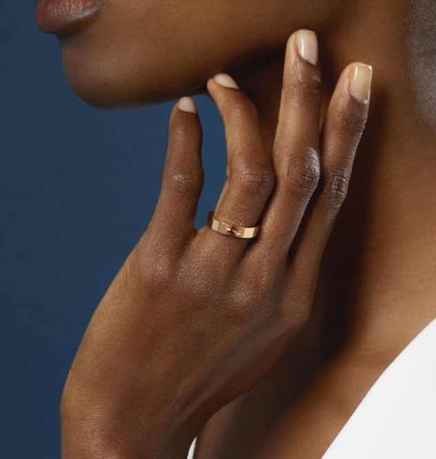 [Panda Jewelry]ALLIANCE LIENS VIDENCE 4MM RING