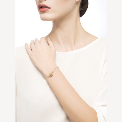[Panda Jewelry]ZERO 1 SOFT GOLD BRACELET