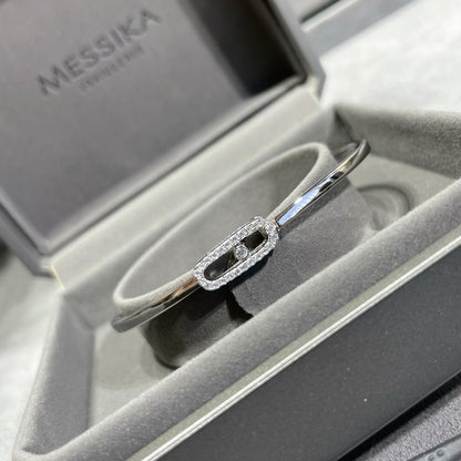 [Panda Jewelry]Move Uno pav茅 flex bangle medium