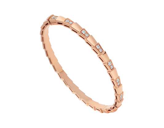 [Panda Jewelry]SERPENTI BRACELET PINK GOLD DIAMOND