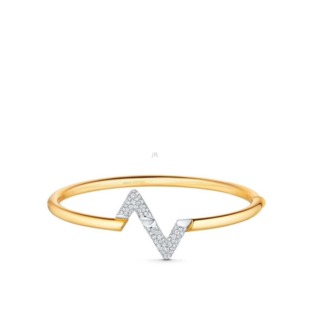 [Panda Jewelry]VOLTE UPSITE DOWN GOLD DIAMOND BRACELET