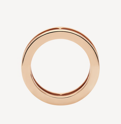 [Panda Jewelry]ZERO 1 ONE-BAND WITH OPENWORK LOGO SPIRAL RING