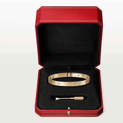 [Panda Jewelry]LOVE BRACELET 6.1MM 4 DIAMONDS