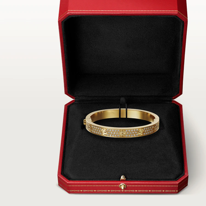 [Panda Jewelry]LOVE BRACELET 6.1MM DIAMOND-PAVED