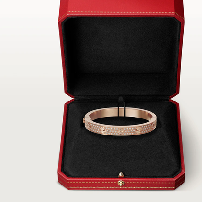 [Panda Jewelry]LOVE BRACELET 6.1MM DIAMOND-PAVED